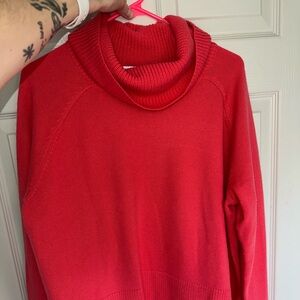 GUC Medium pink Athleta aspen cashmere wool blend sweater